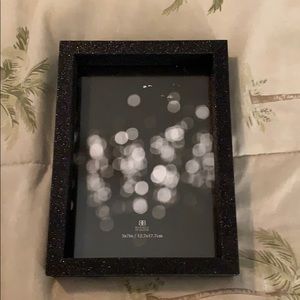 Black Glittery Frame